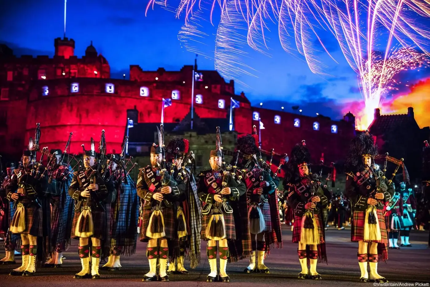 Performance at Edinburgh Military Tattoo