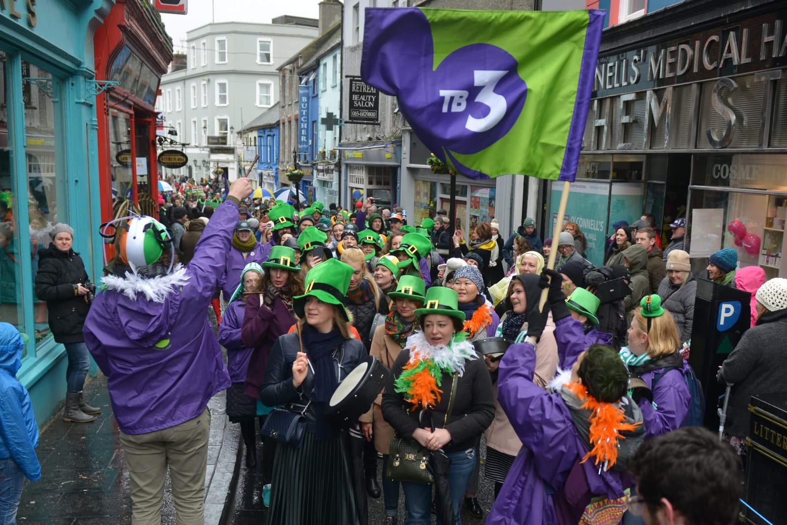 St Patricks Parade in Ireland